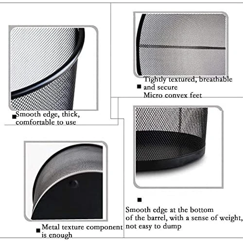 MS Black Wastebin — view 6