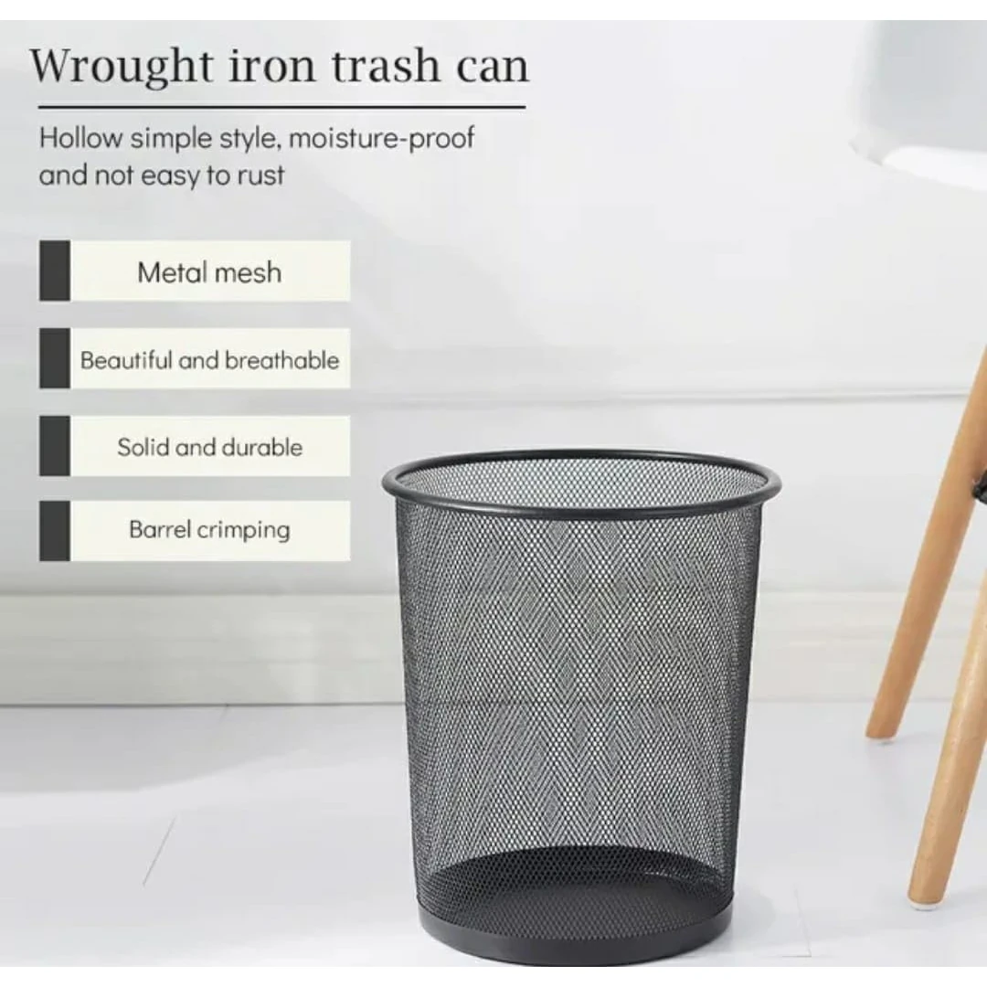 MS Black Wastebin — view 8