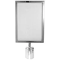 Premium Vertical A4 Size Display Boards - Attachments on Queue Managers