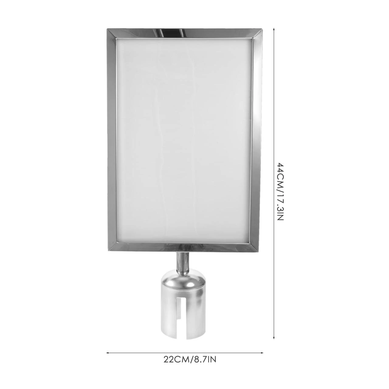 Premium Vertical A4 Size Display Boards - Attachments on Queue Managers — view 2