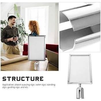 Premium Vertical A4 Size Display Boards - Attachments on Queue Managers — view 4