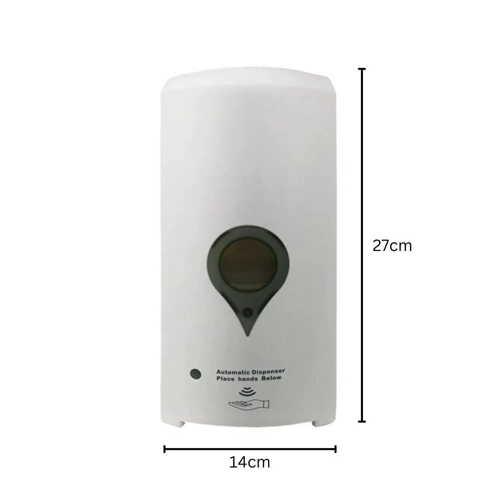 Plastic Automatic Rechargeable Soap Dispenser with Sensor (2 in 1 Battery + Adapter) - 1000ml — view 2