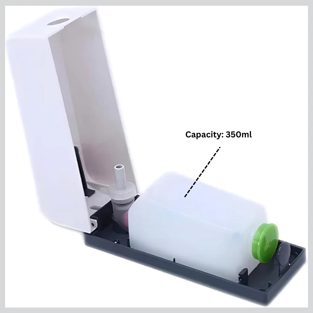 Plastic Soap Dispenser with Manual Press Function - 350ml — view 4
