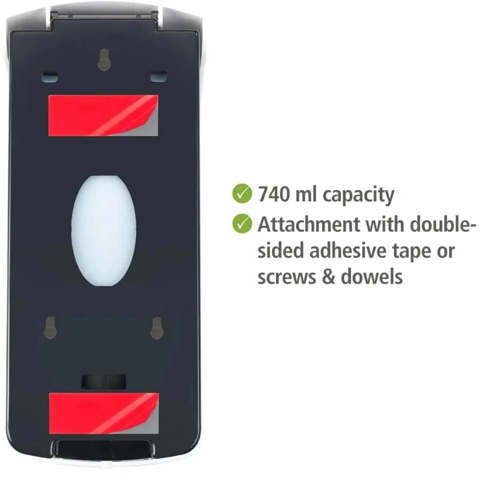 Plastic Soap Dispenser with Manual Press Function - 750ml — view 5
