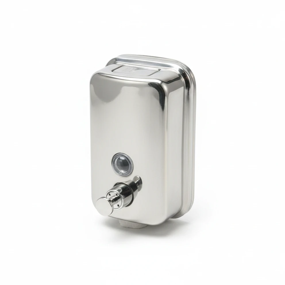SS Soap Dispenser with Manual Press Function - 1000ml