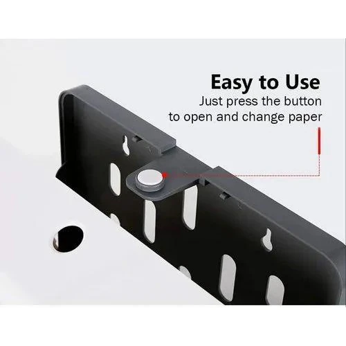 Plastic Heavy Wall Mountable Rectangle Tissue Holder — view 6