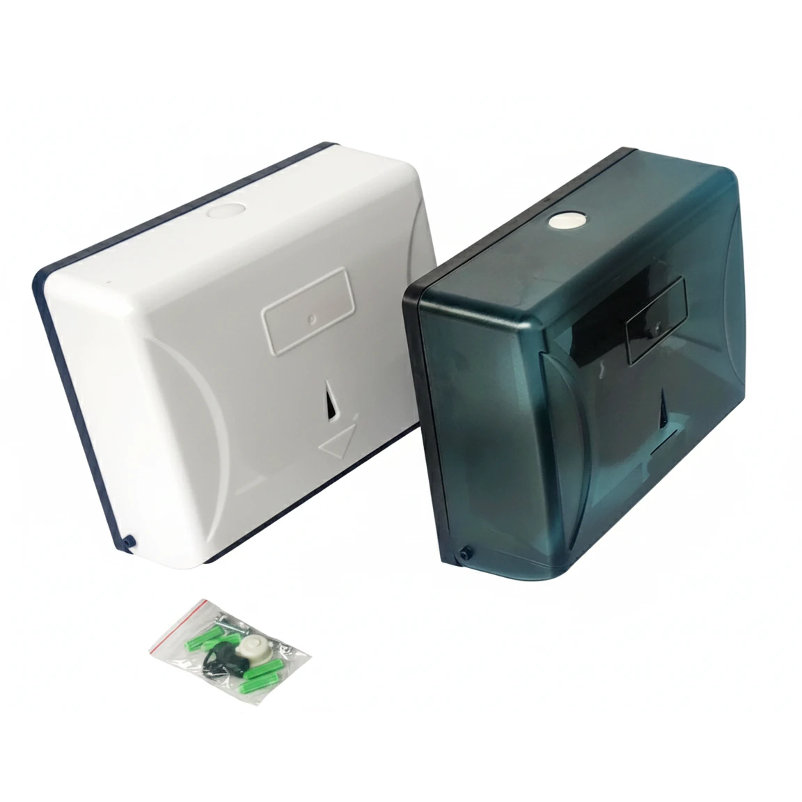 Plastic Regular Wall Mountable Rectangle Tissue Holder — view 8