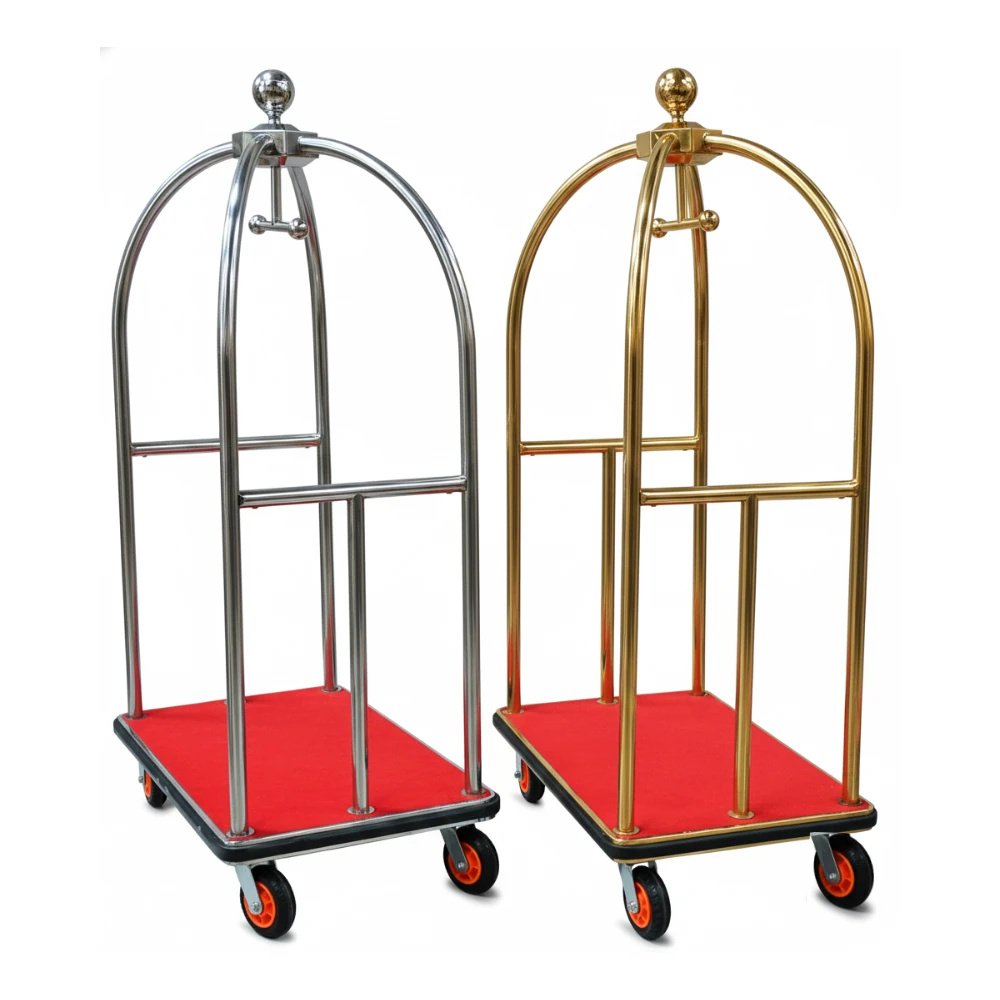 Bell Shaped Luggage Trolley with 15cm Diameter Wheels — view 5
