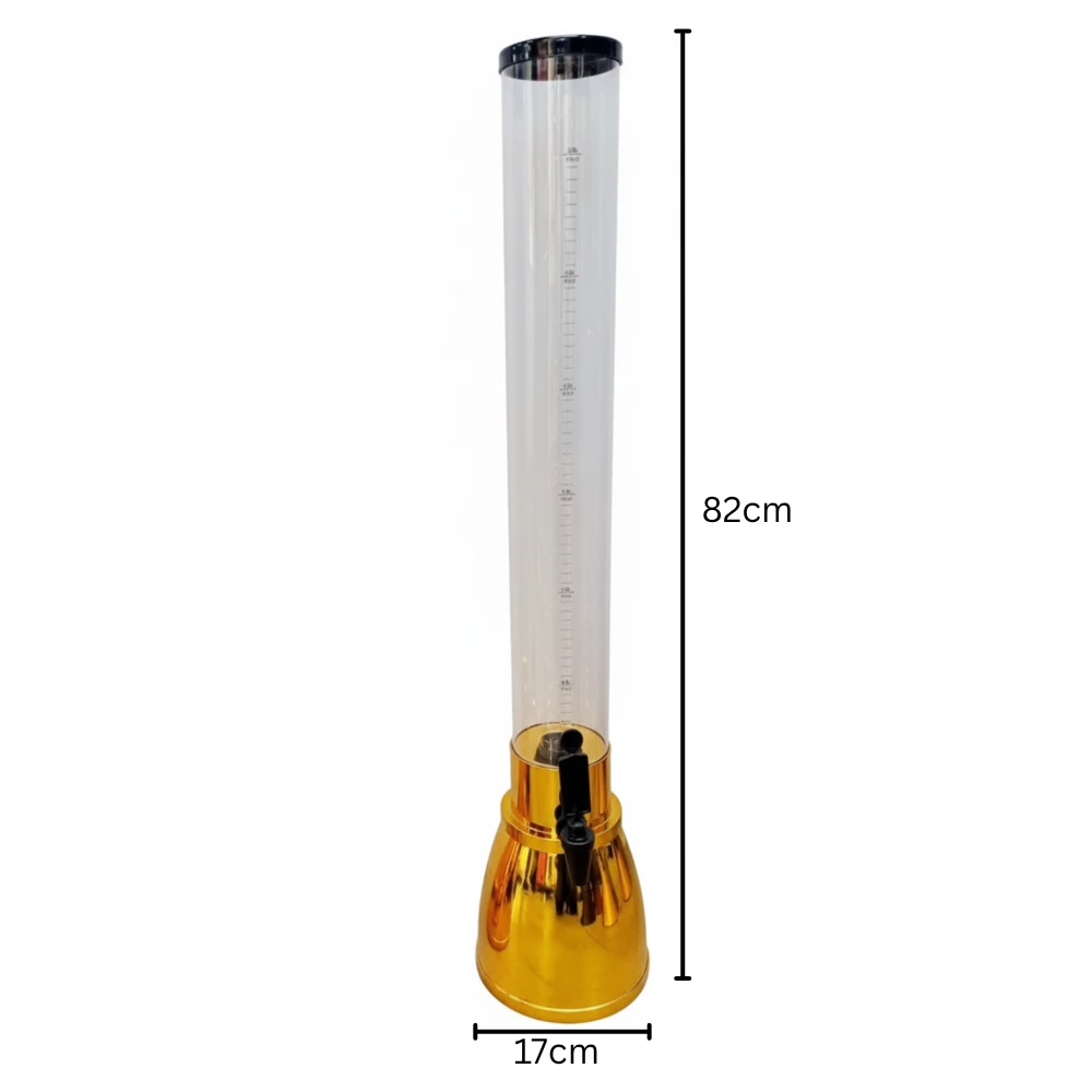Beer Tower Long with Ice Tube - 3L — view 2