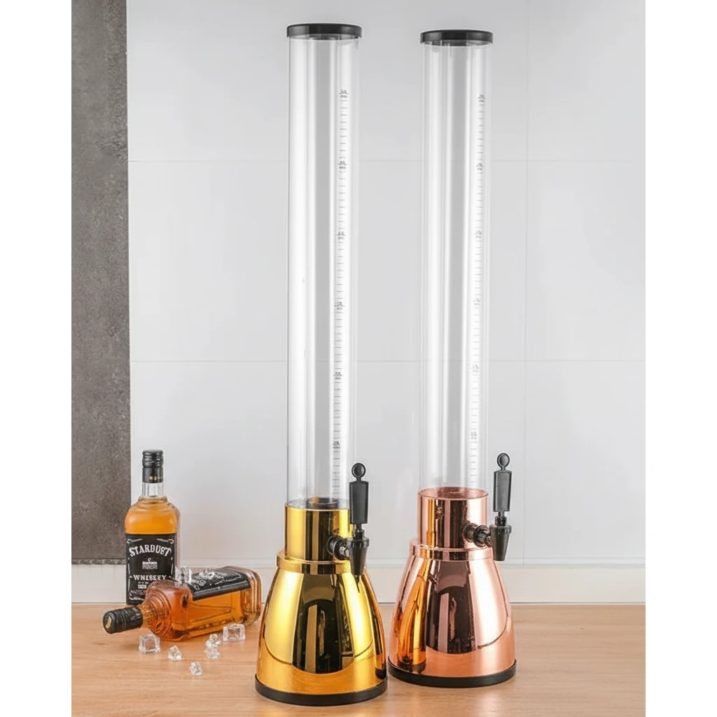 Beer Tower Long with Ice Tube - 3L — view 8