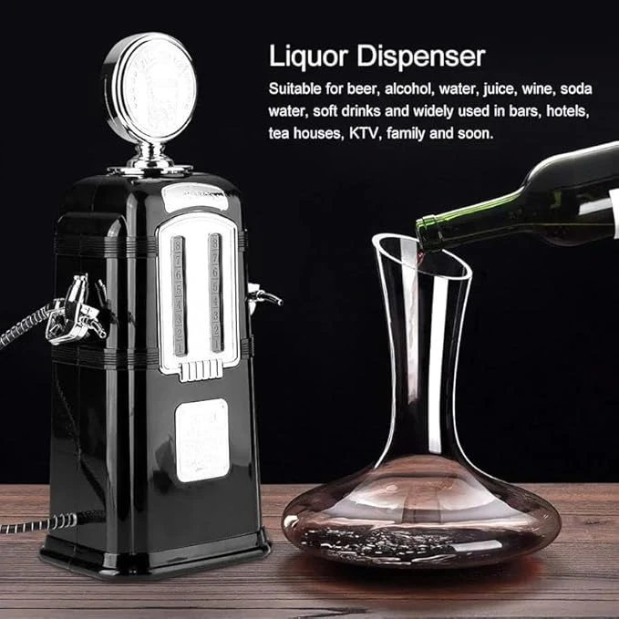 Plastic Bar Butler Liquor Pump Dispenser - Dual Compartment 2L — view 6
