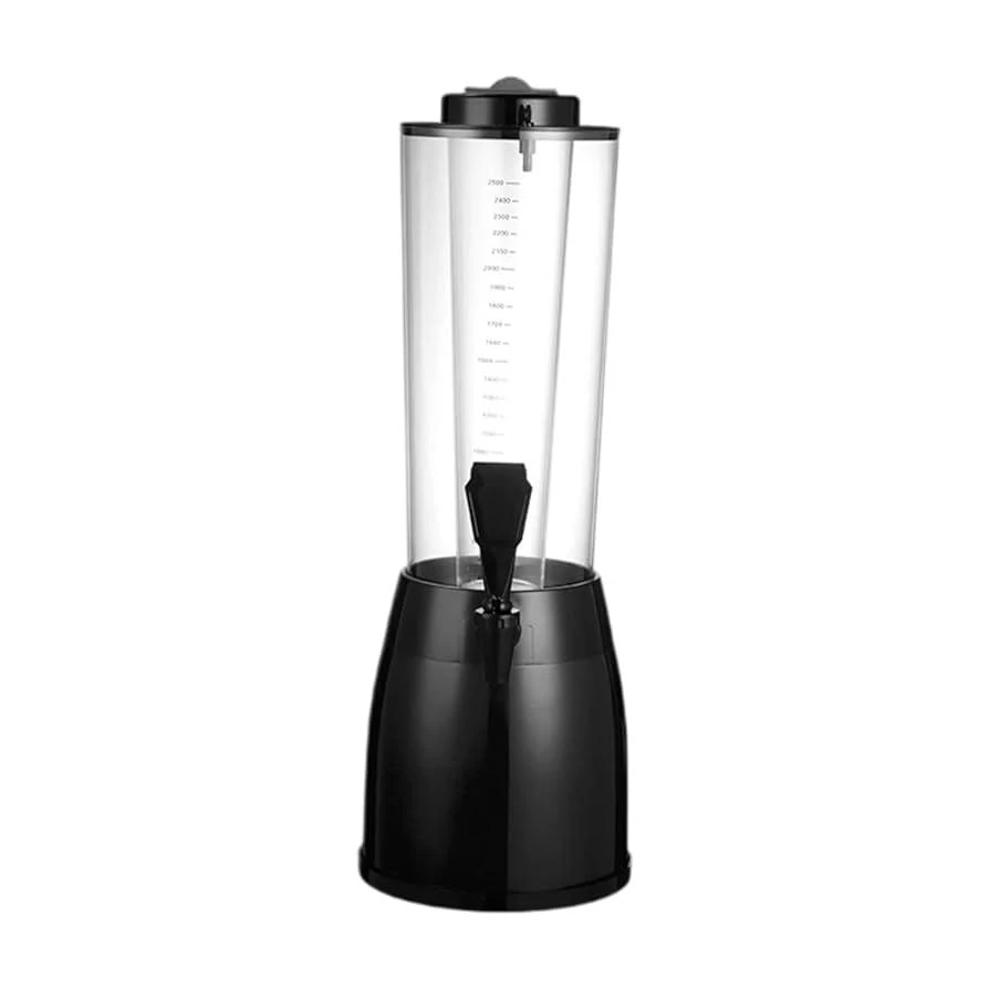 Beer Tower with Ice Tube - 2.5L — Black