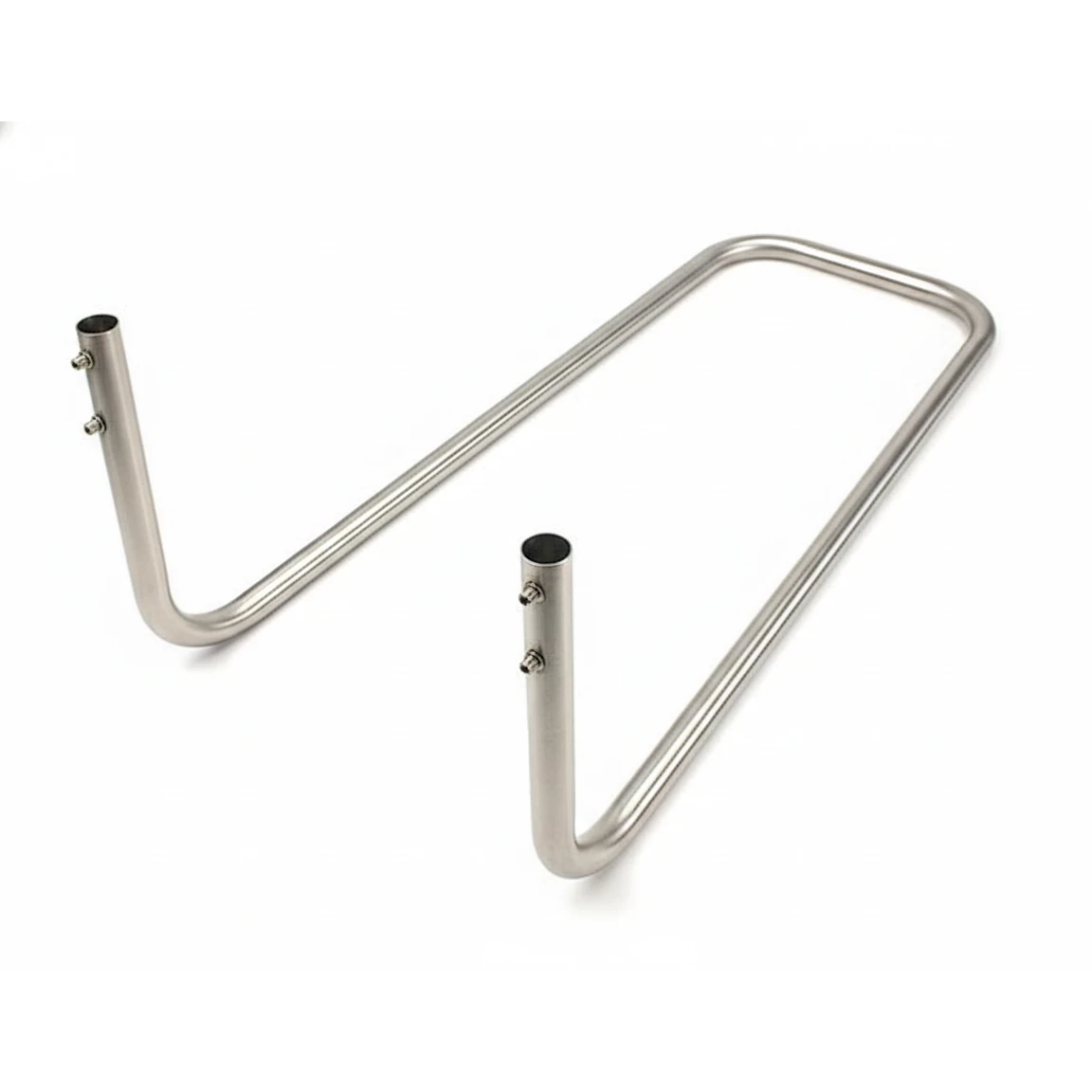 Premium Fibre White Glass Rack Trolley — view 5