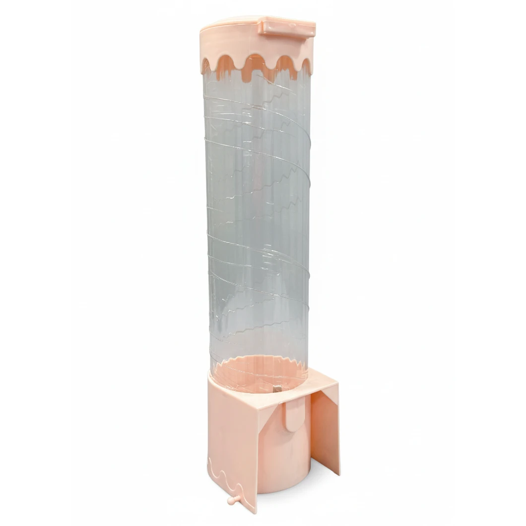 Plastic Mountable Paper Cup Holder/Dispenser — view 7