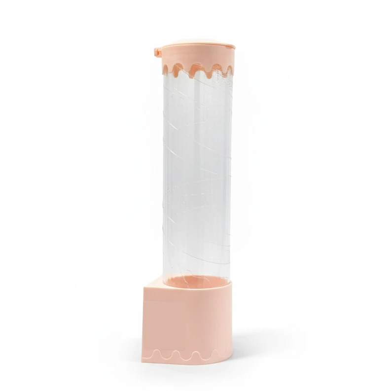 Plastic Mountable Paper Cup Holder/Dispenser — view 8