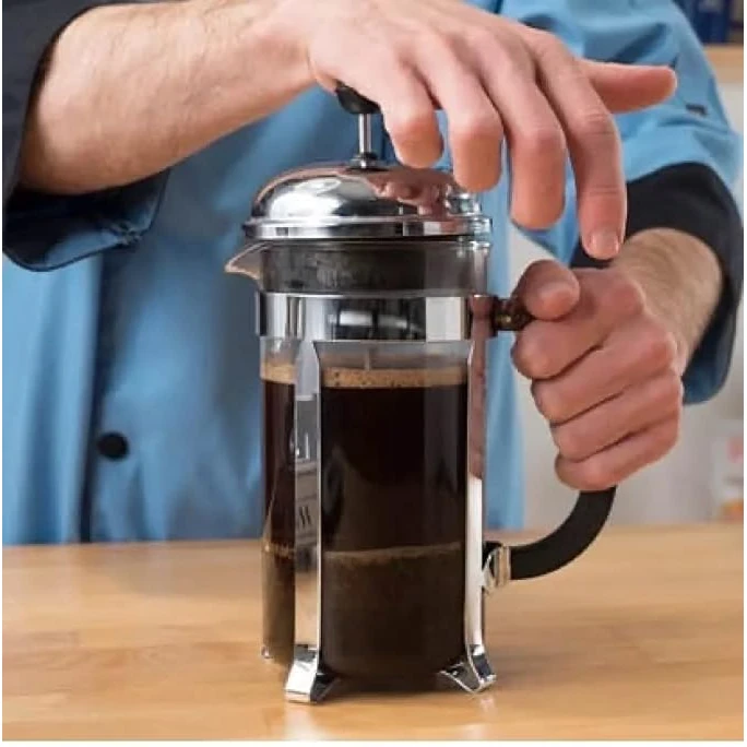 SS Coffee Plunger - Heavy — view 4