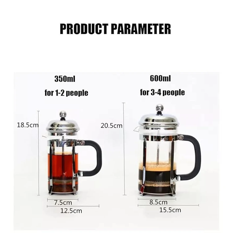SS Coffee Plunger - Heavy — view 7