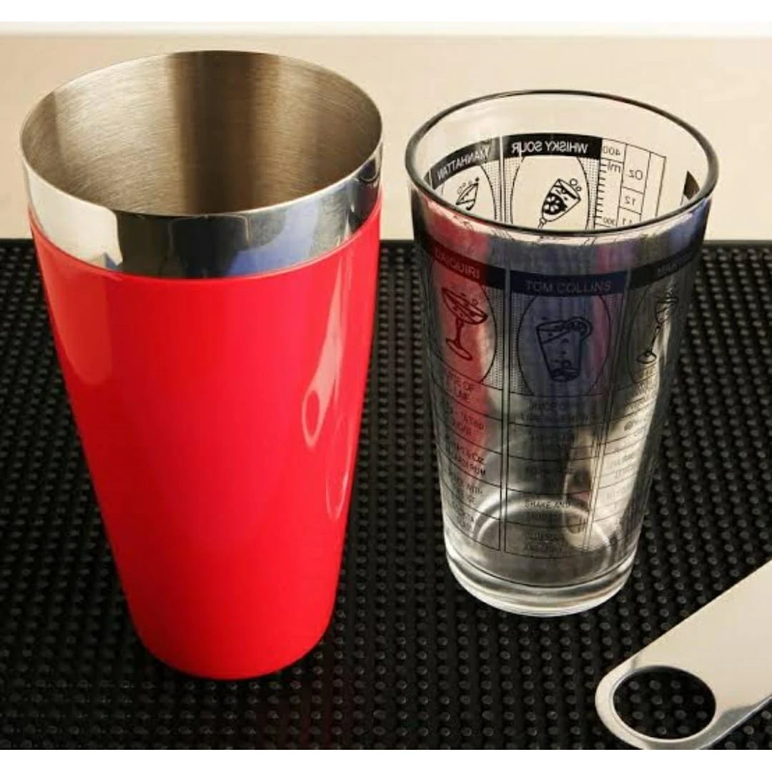 PC Boston Shaker 450ml with SS Vinyl Coated Tumbler — view 8