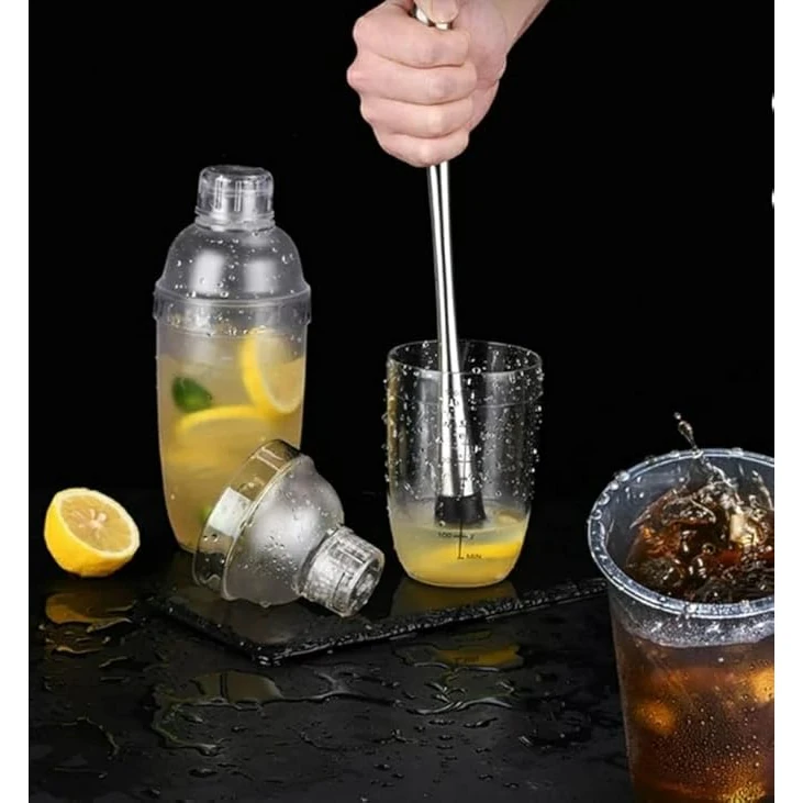 PC Cocktail Shaker with Measurements — view 4