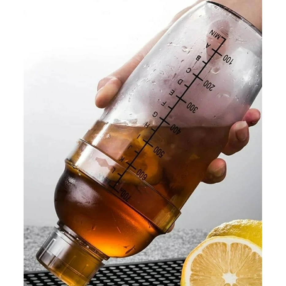 PC Cocktail Shaker with Measurements — view 5