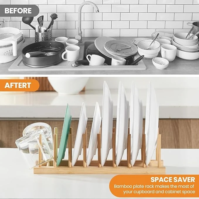 Wooden Multipurpose Bamboo Rack — view 6