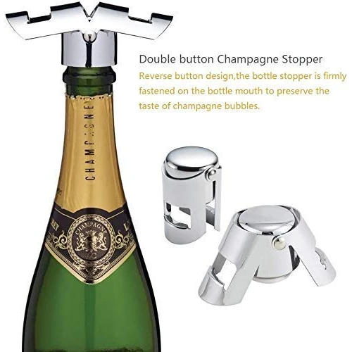 SS Champagne Stopper — view 4