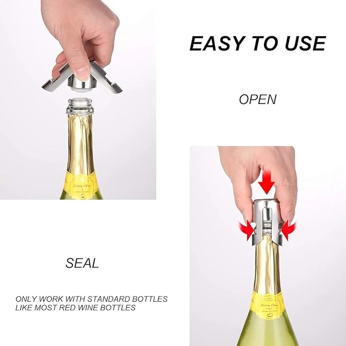 SS Champagne Stopper — view 5