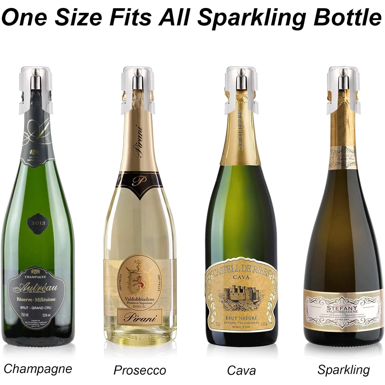SS Champagne Stopper — view 9
