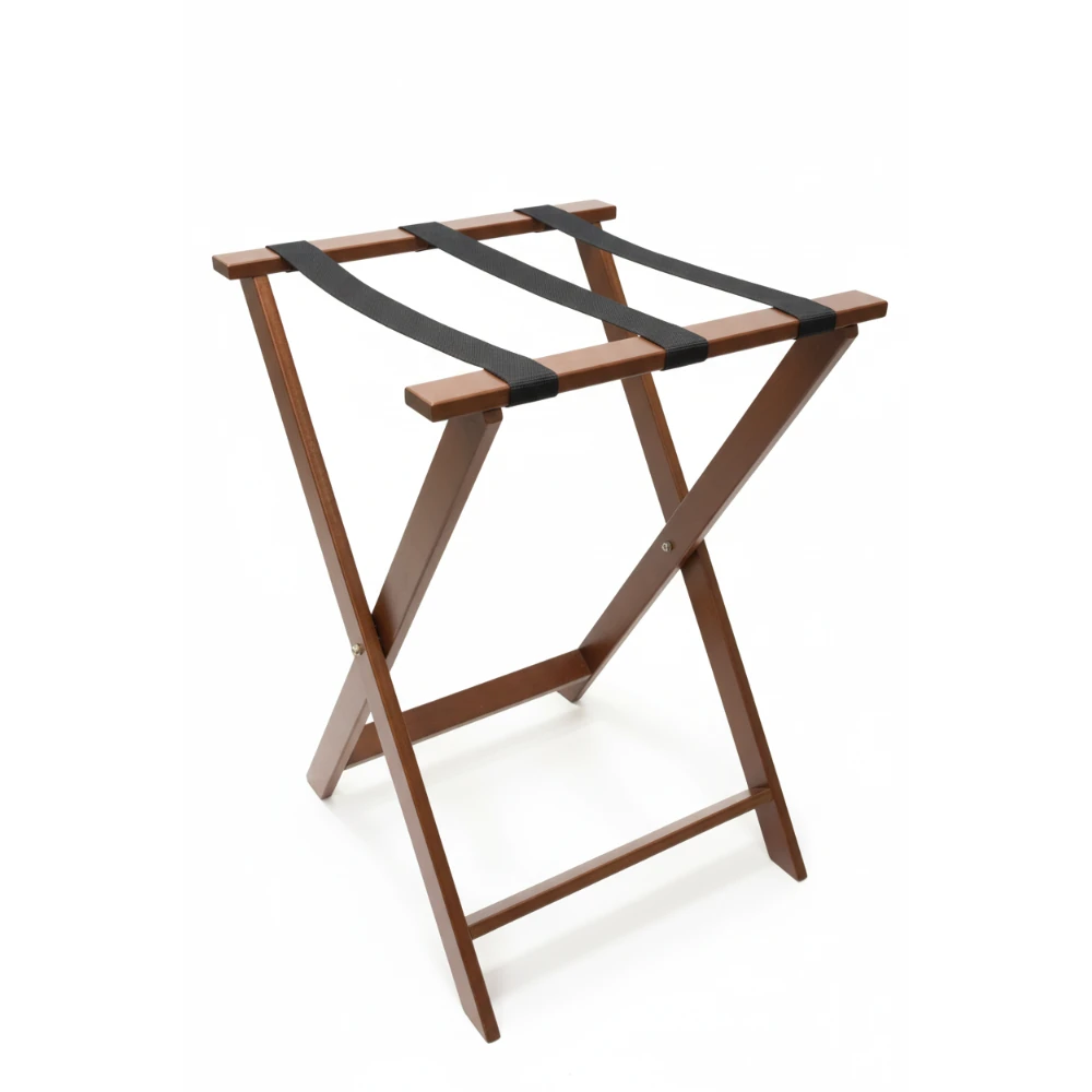 Foldable Wooden Tray Jack — Brown