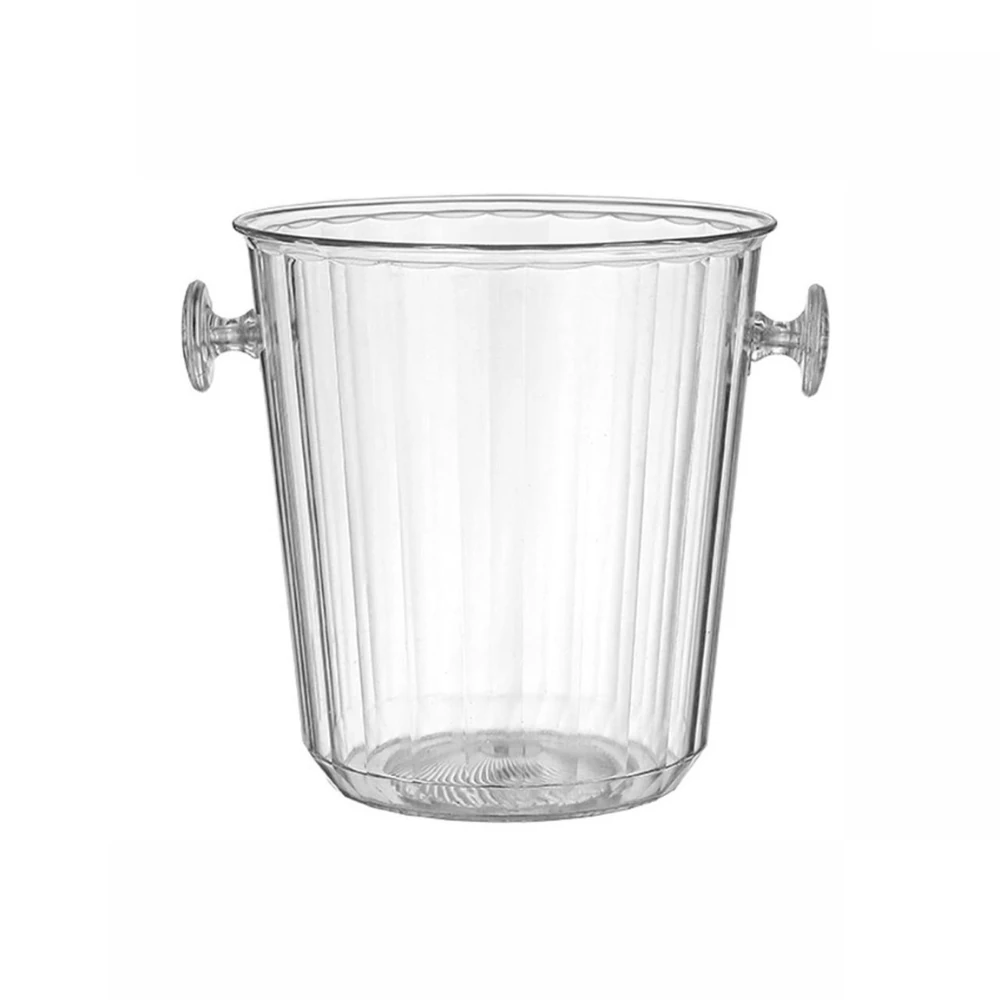 PC Heavy Cylindrical Shaped Ice Bucket — {"Size":"Large","Capacity":"3L 400ml"}