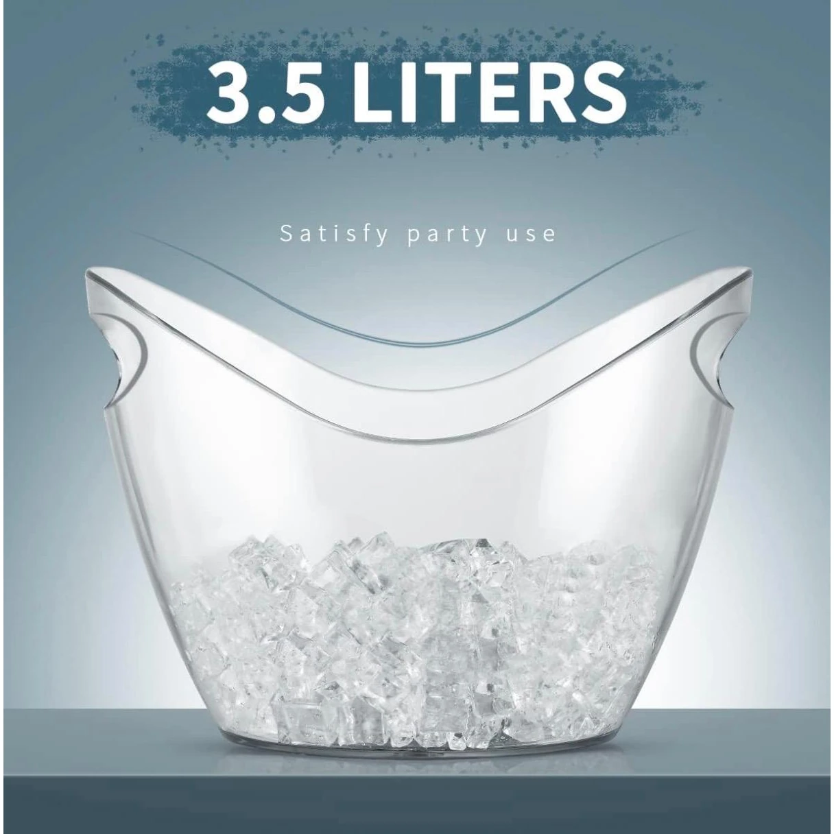 PC Heavy U-Shaped Wine Bucket — view 5