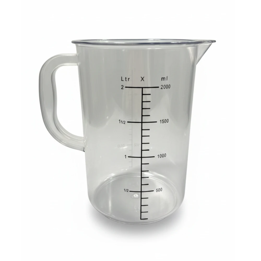 PC Jugs with Measurements — 2000ml