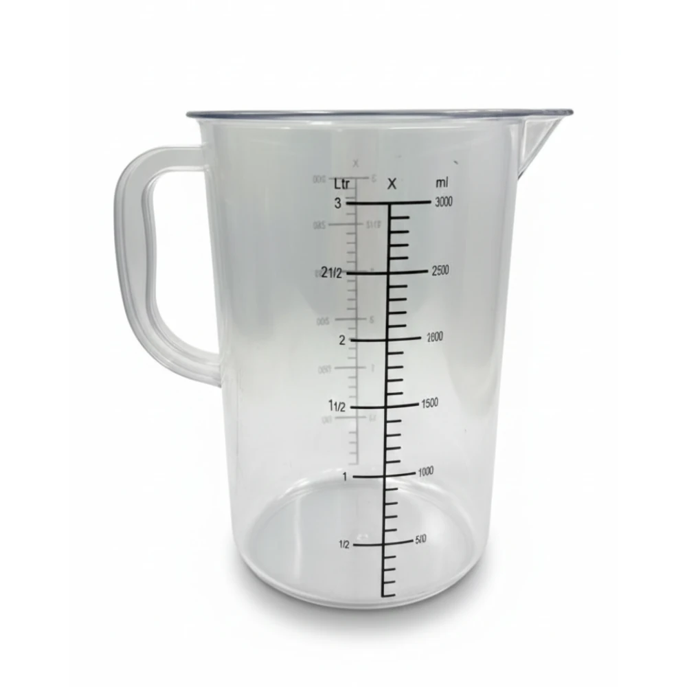 PC Jugs with Measurements — 3000ml