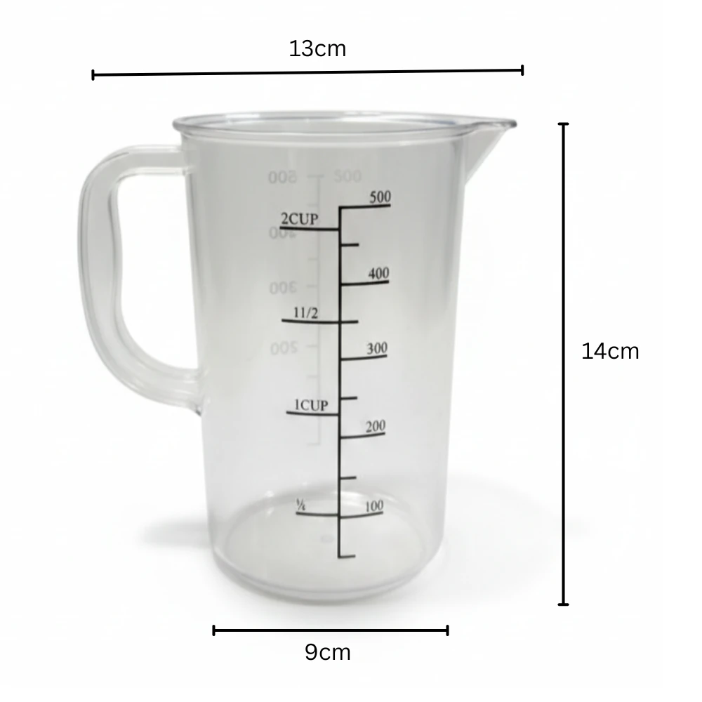 PC Jugs with Measurements — view 2