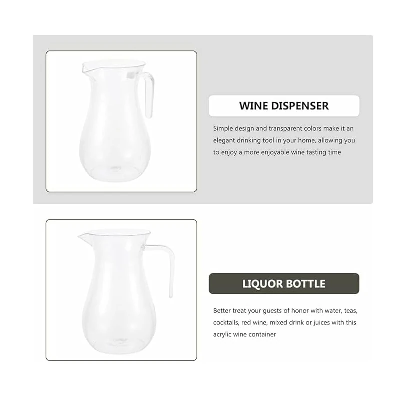 PC Pitcher Shaped Juice Jar/Jug/Mug — view 5