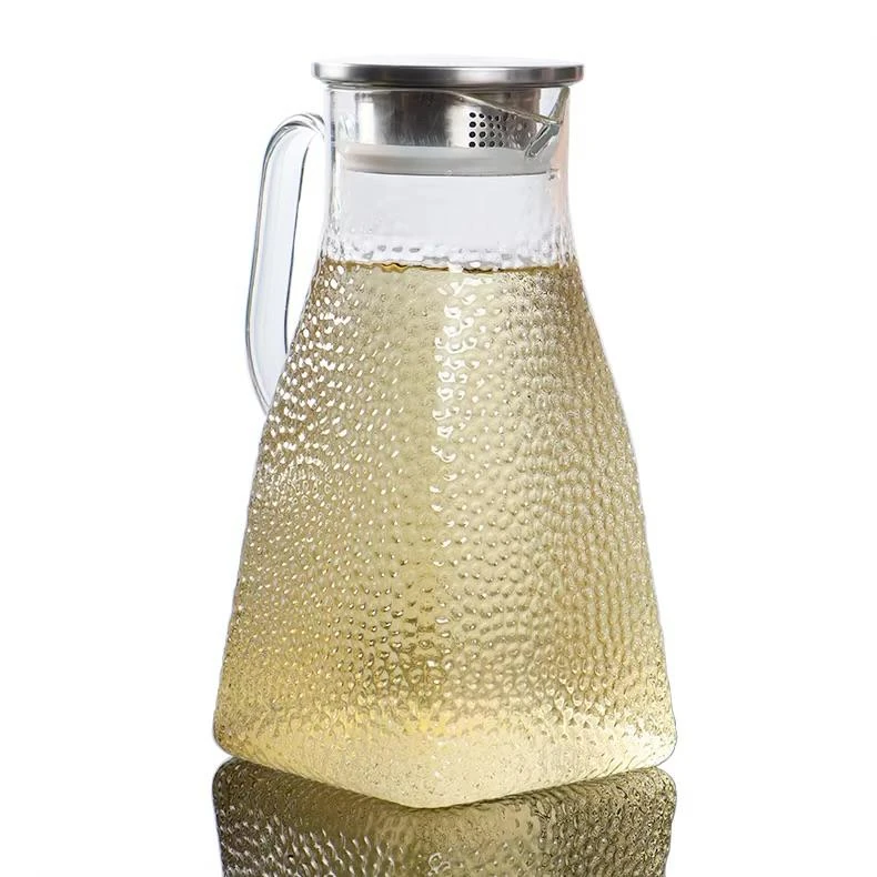 VAMA Square PC Jug with SS Lid - 1500ml | Dual Pour Design (Wide Flow & Strainer) | Single pc Box Packing — view 4