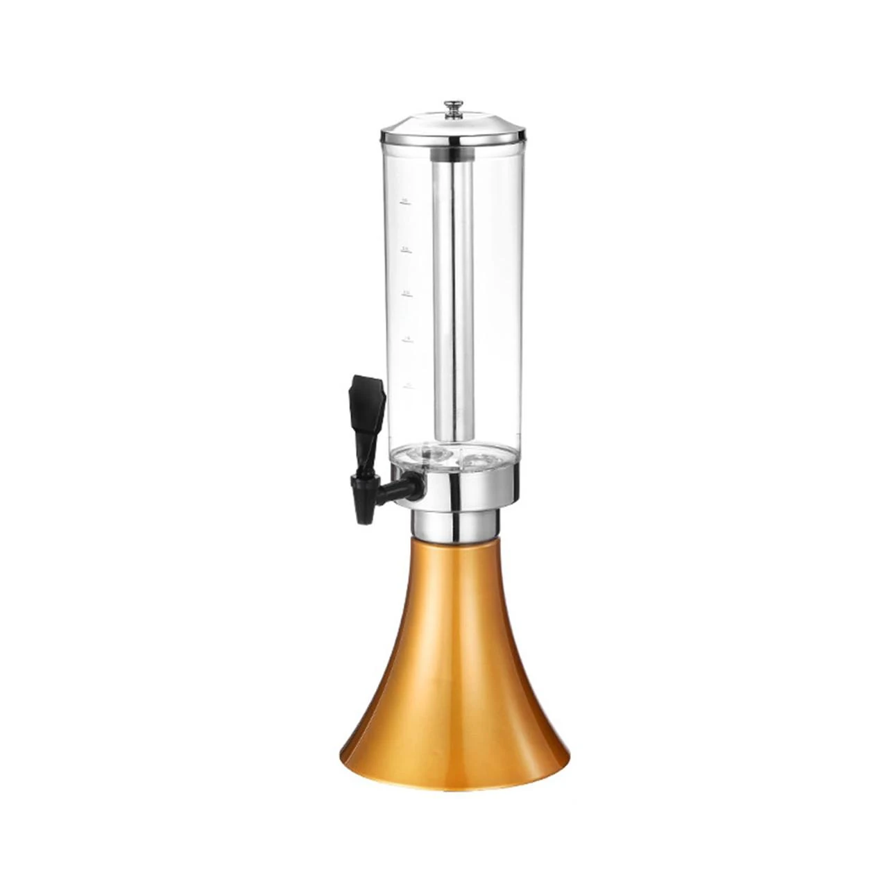Beer Tower with SS Gel Based Ice Tube & LED Lights - 3L