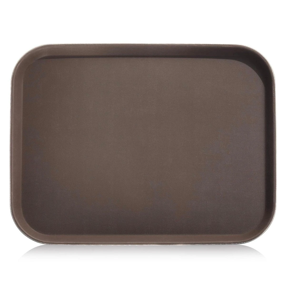 Anti Skid Tray - Heavy | Rectangle | 16 x 22" — BROWN