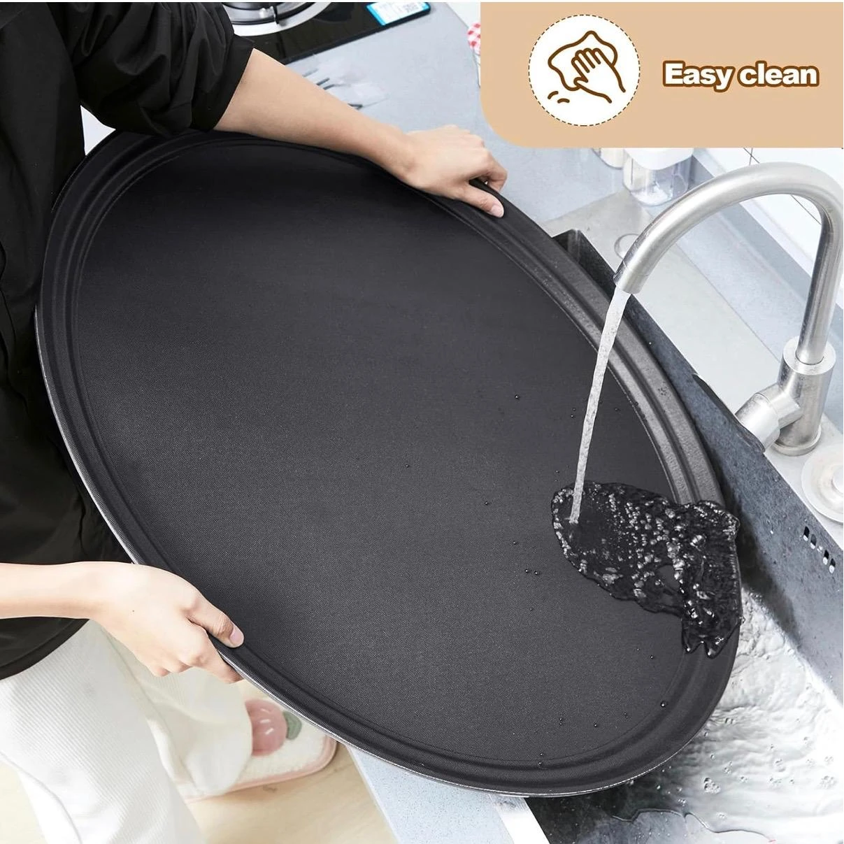 Anti Skid Tray - Premium | Oval | 27" — view 4