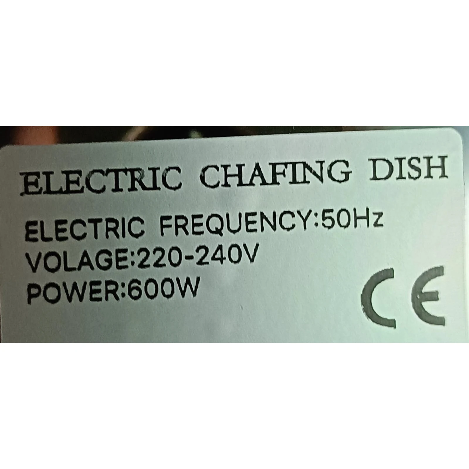 Electric Chafing Dish - Rectangle with PC Roll Top Lid — view 8