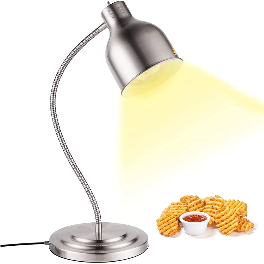 Electric Food Lamp Warmer - Tiltable U Shaped Standing Lamp (Height: 86cm) — view 3