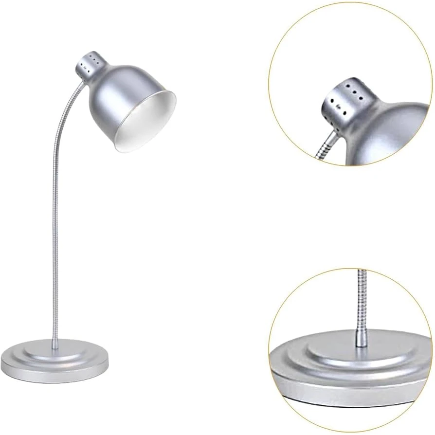 Electric Food Lamp Warmer - Tiltable U Shaped Standing Lamp (Height: 86cm) — view 6