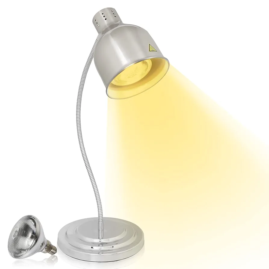 Electric Food Lamp Warmer - Tiltable U Shaped Standing Lamp (Height: 86cm) — view 7