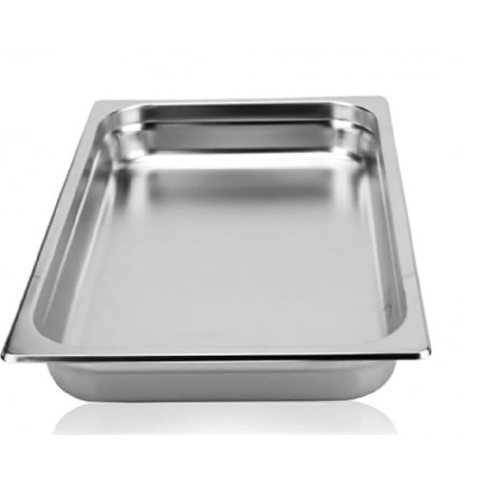 SS GN Pan Regular 1/1 — {"Size":"100mm Depth","Capacity":"17.2L"}