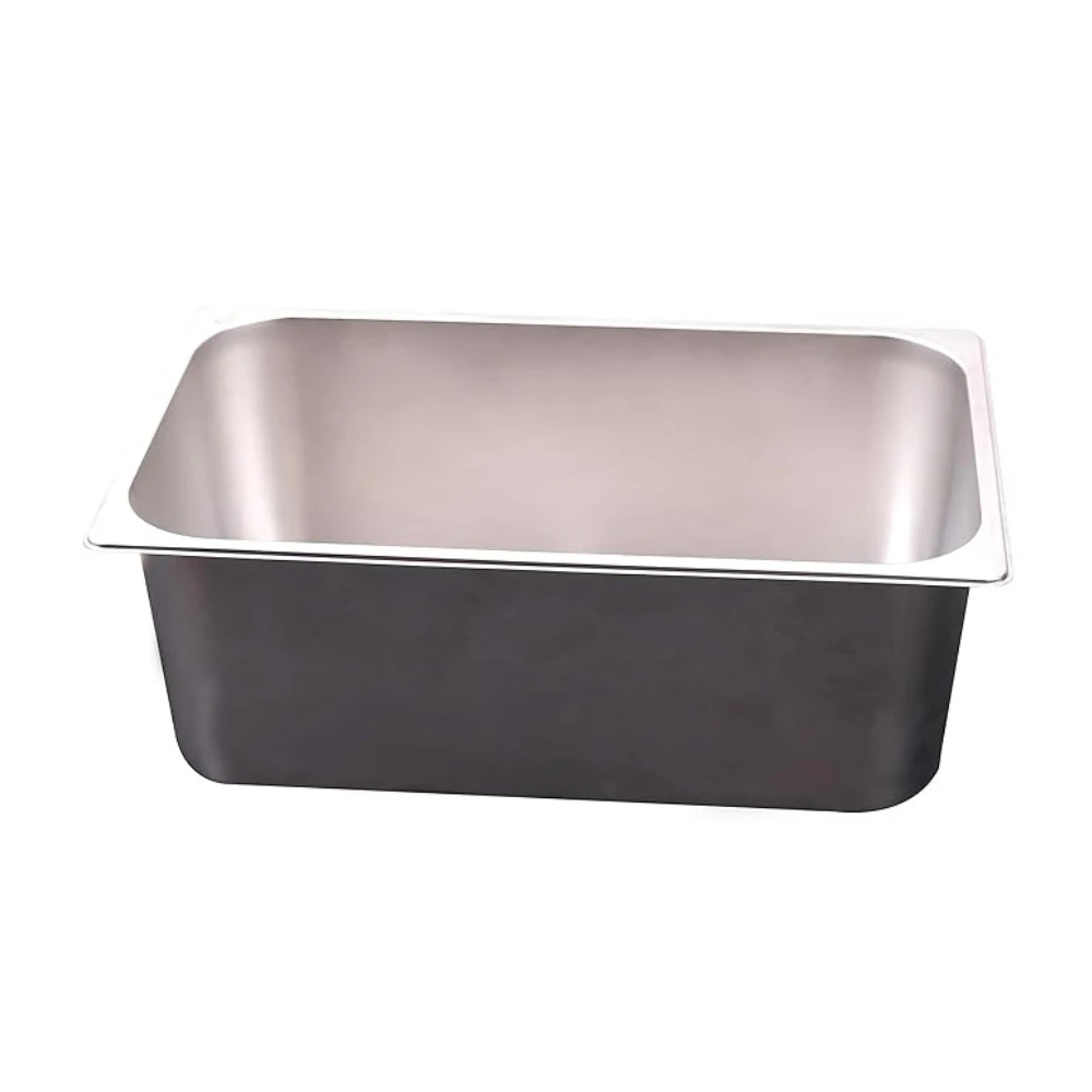 SS GN Pan Regular 1/1 — {"Size":"200mm Depth","Capacity":"34.5L"}