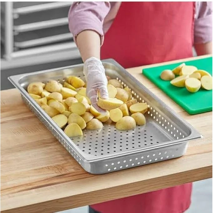 SS GN Pan Perforated 1/1 — view 3