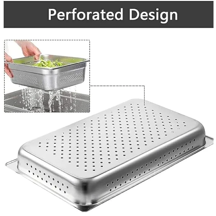 SS GN Pan Perforated 1/1 — view 5