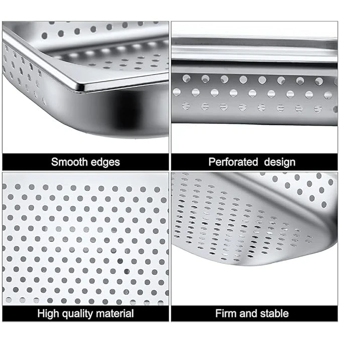 SS GN Pan Perforated 1/1 — view 6