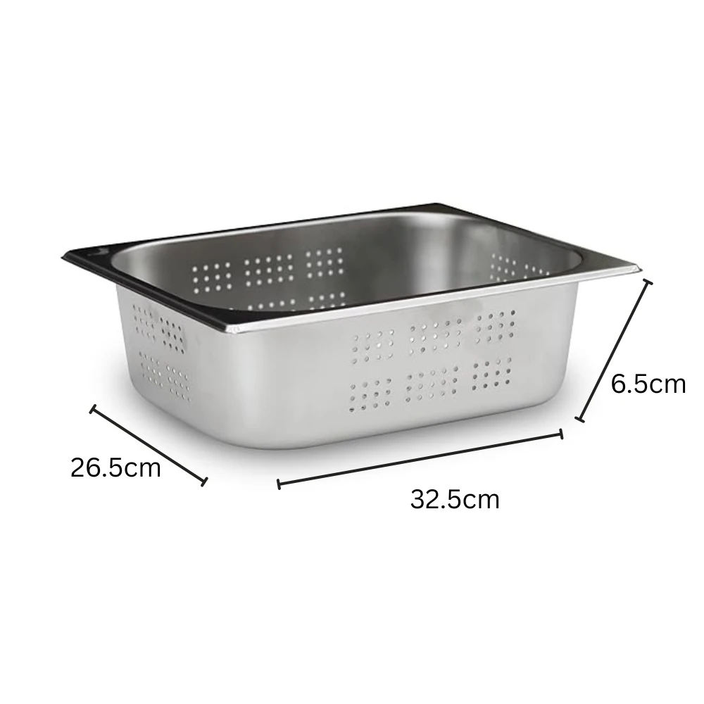 SS GN Pan Perforated 1/2 — view 2