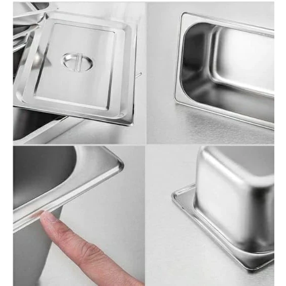 SS GN Pan Lid — view 4
